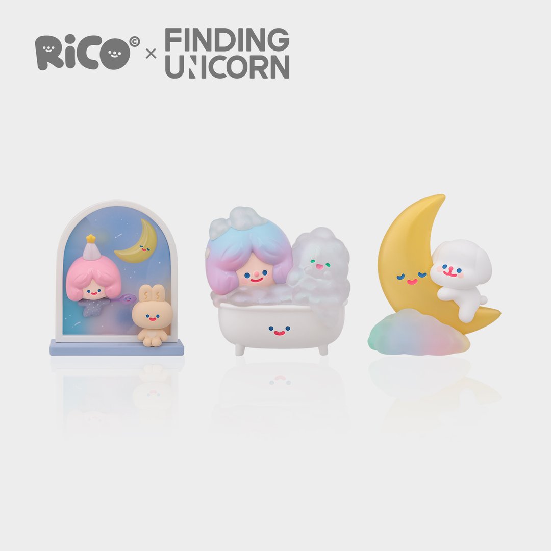 RiCO Happy Dream Blind Box Series by Rico x Finding Unicorn