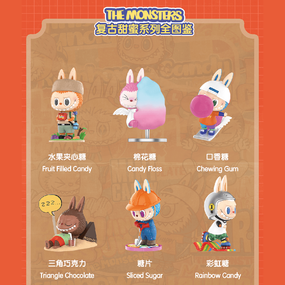 The Monsters Candy Blind Box Series by Kasing Lung x POP MART