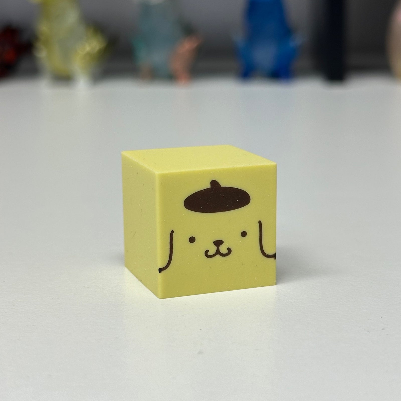Sanrio Characters Rubber Block - Pompompurin - 1