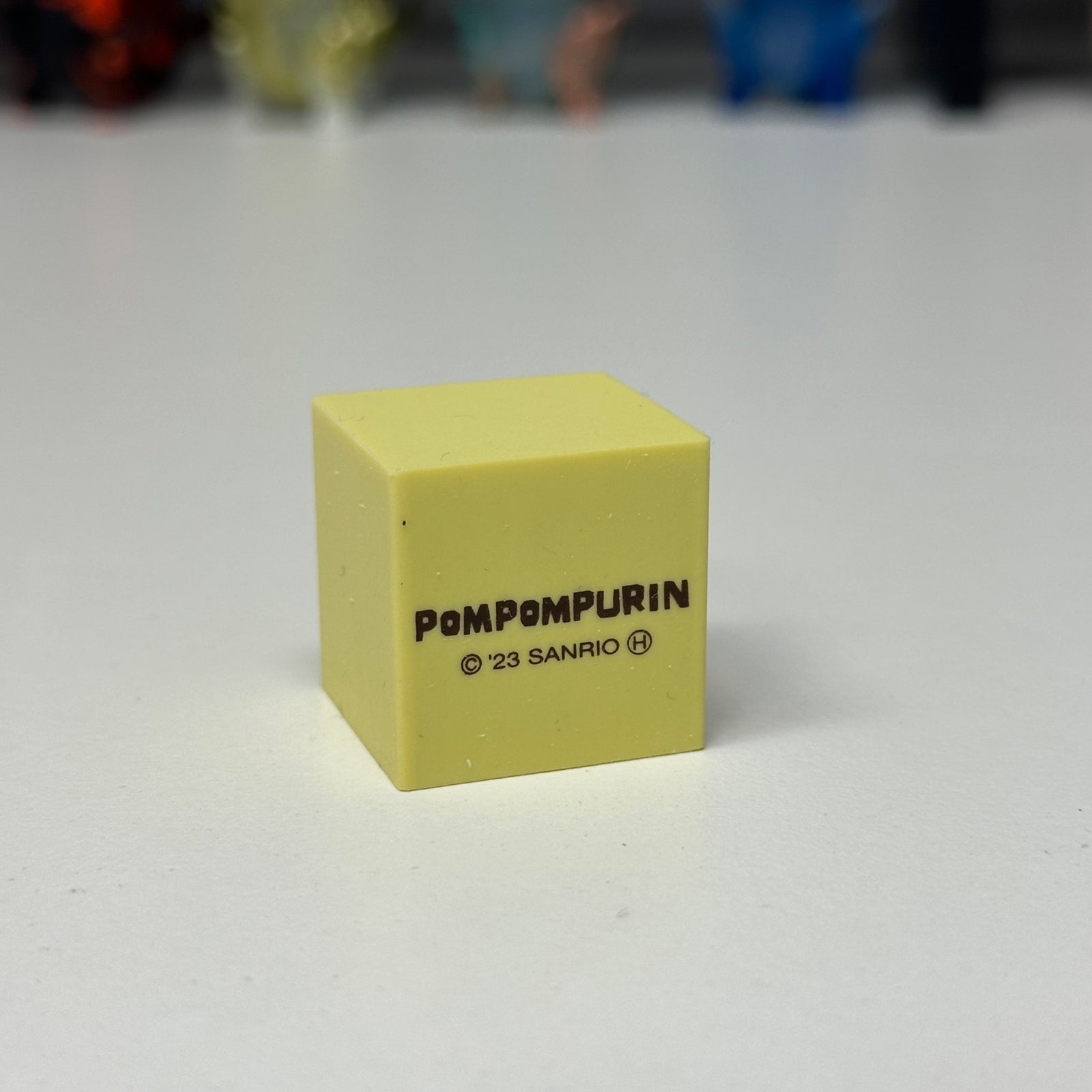 Sanrio Characters Rubber Block - Pompompurin - 2