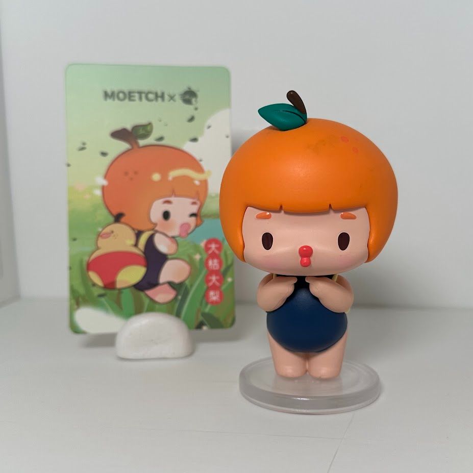 Big Orange - Bettie Lucky Star Blind Box Series - Yindao Murong x Moetch Toys - 1