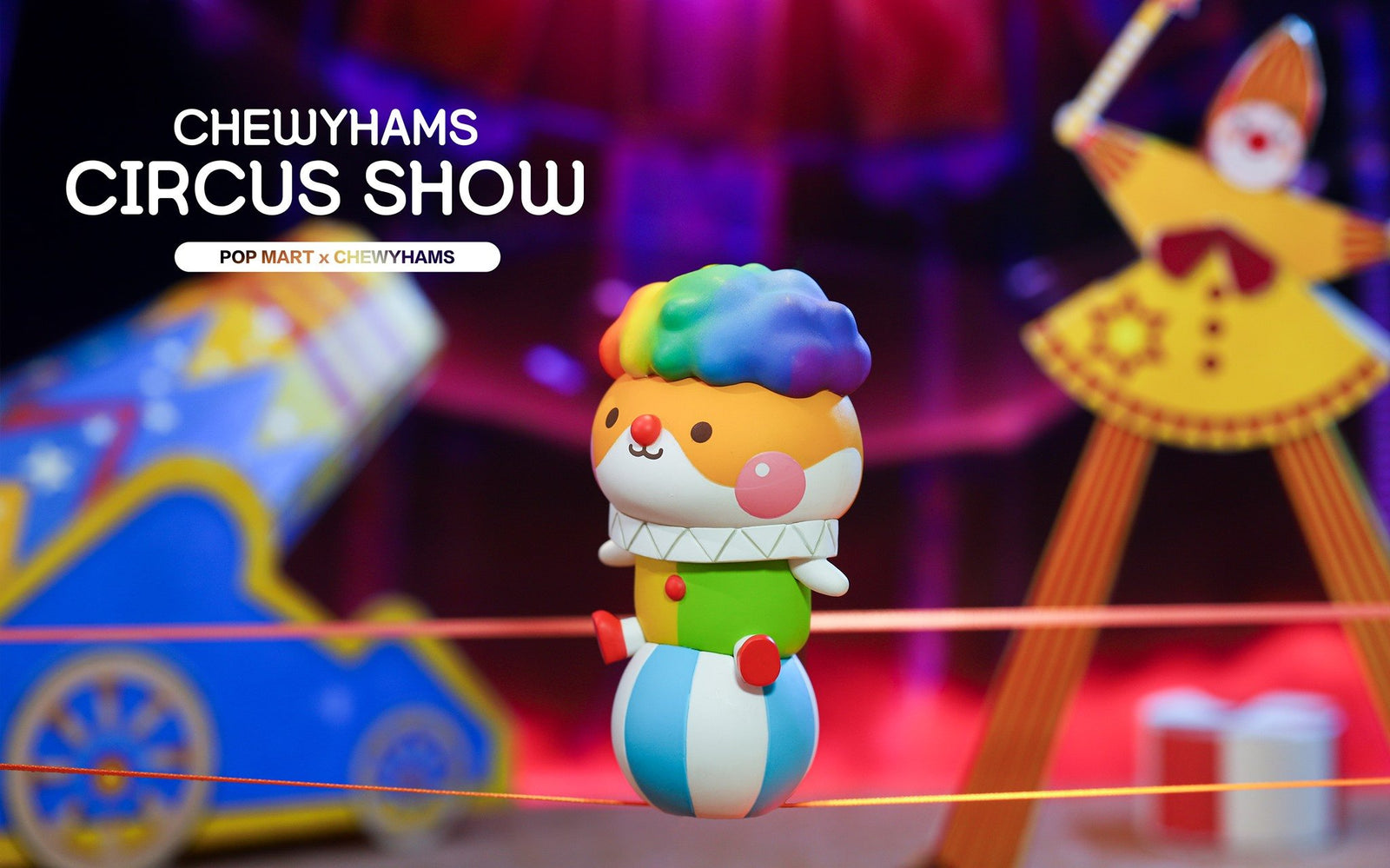 Chewy Hams Circus Blind Box Series by Funi x POP MART
