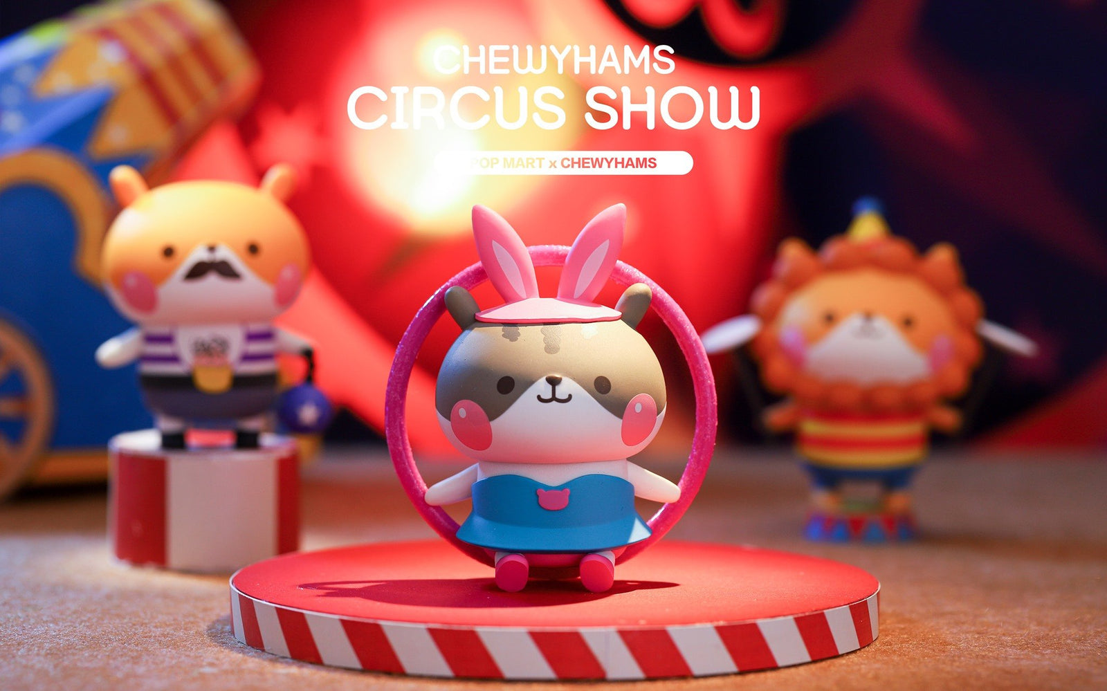 Chewy Hams Circus Blind Box Series by Funi x POP MART