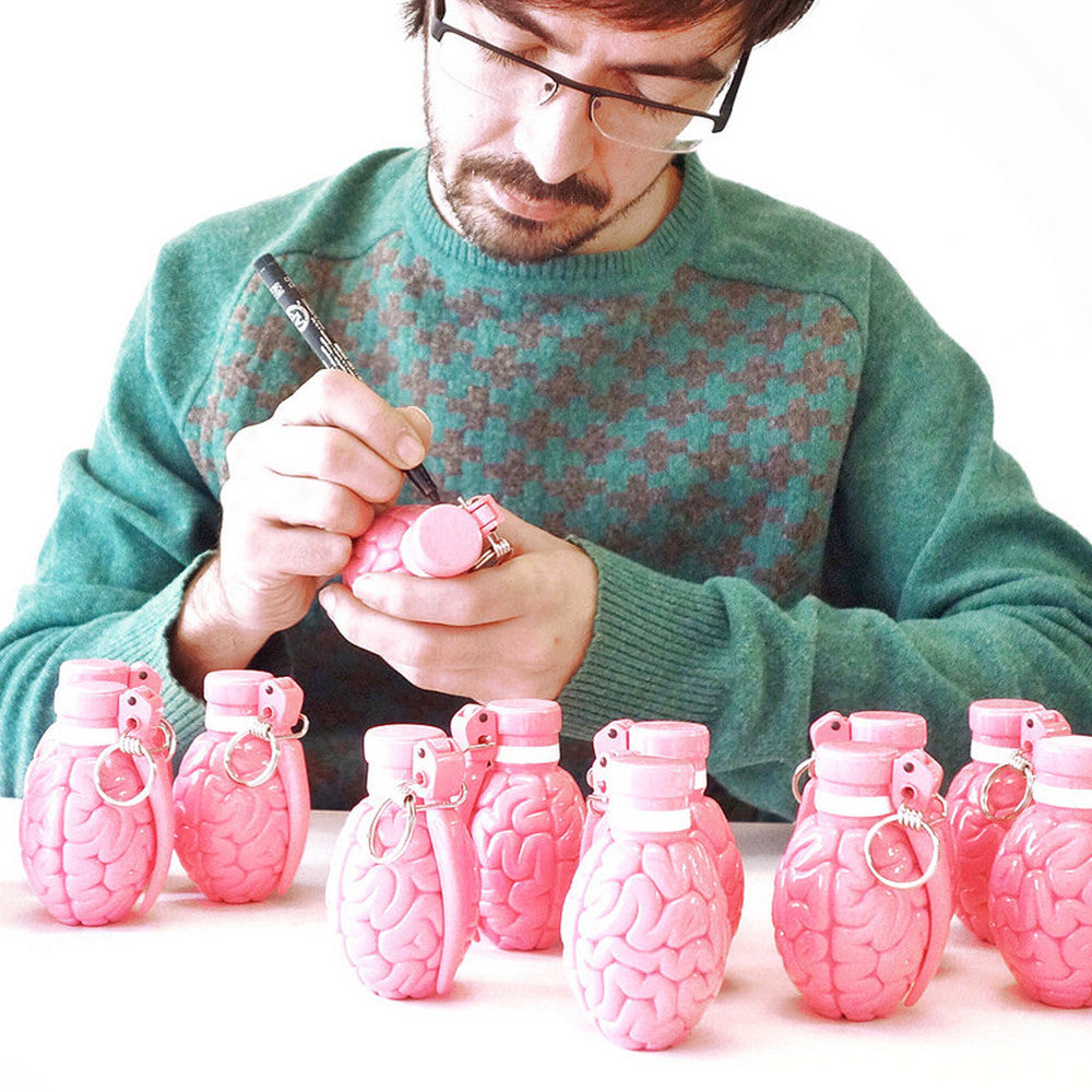 Pink Brainade by Emilio Garcia