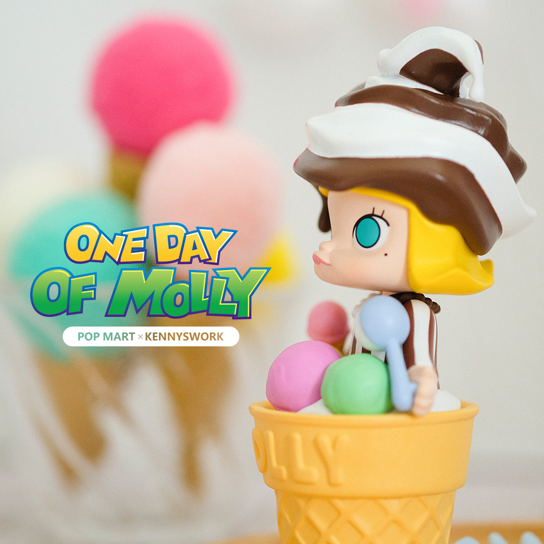One Day of Molly Blind Box Series by Kennyswork x POP MART