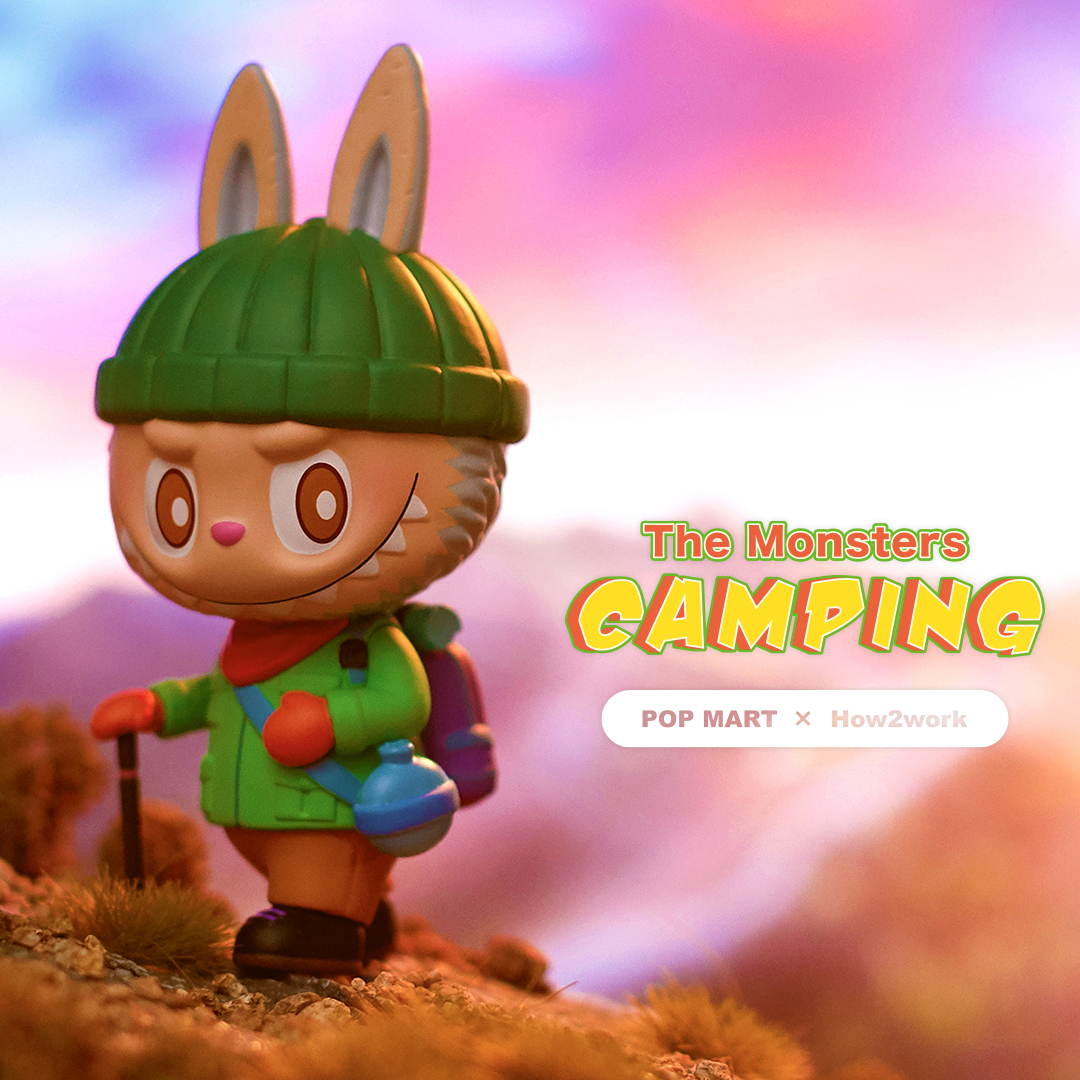 The Monster Camping Series Blind Box by POP MART x Kasing Lung