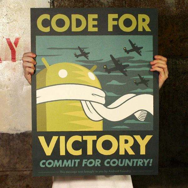 Code for Victory 18"x24" Print - Mindzai - 1