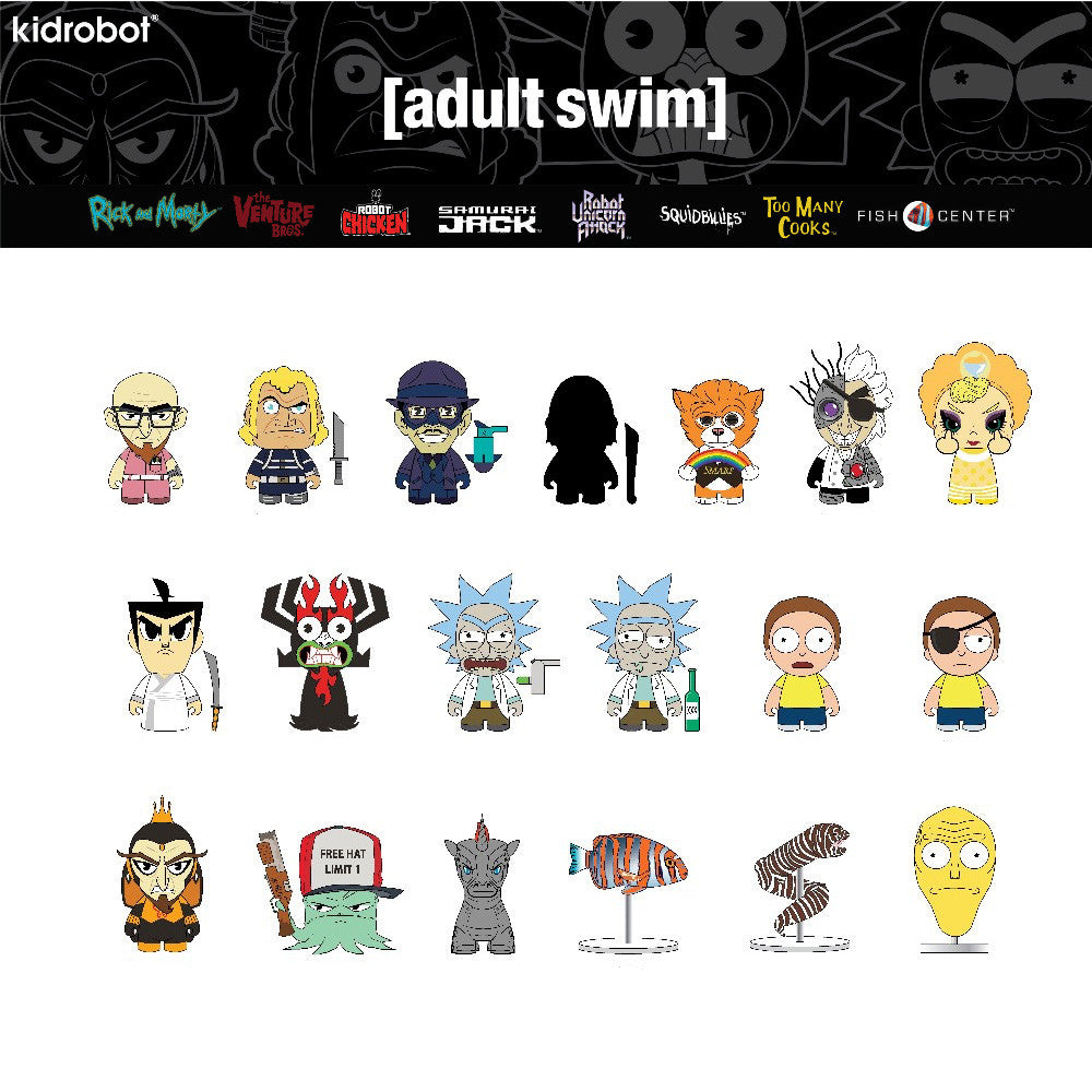 Adult Swim Blind Box Mini Series by Kidrobot - Pre-order - Mindzai - 1