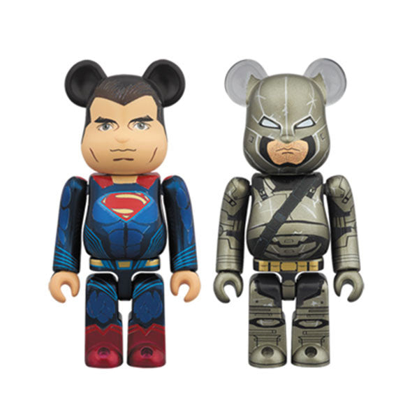 Batman vs. Superman : Dawn of Justice 100% Bearbrick 2-Pack - Mindzai - 1