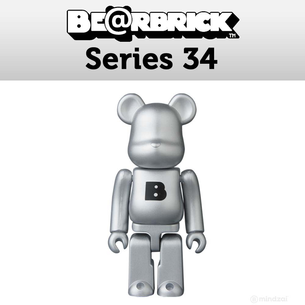 Bearbrick Series 34 by Medicom Toy - Single Blind Box