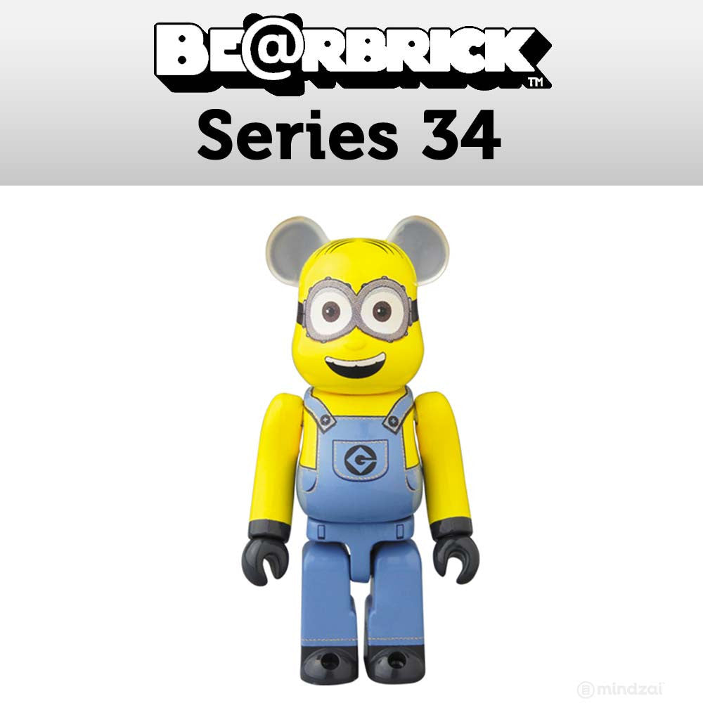 Bearbrick Series 34 by Medicom Toy - Single Blind Box