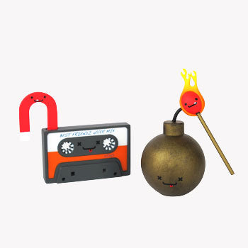 Best Friends Forever by Travis Cain x Kidrobot - Single Blind box - Mindzai - 2