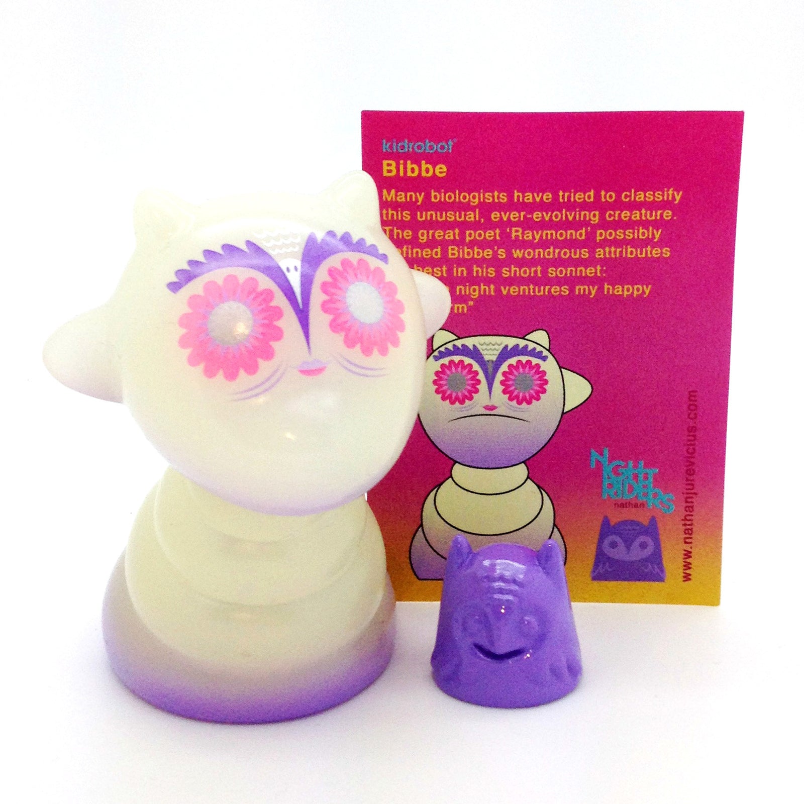 Nightriders Series by Nathan Jurevicius x Kidrobot - Bibbe (Chase) - Mindzai - 2