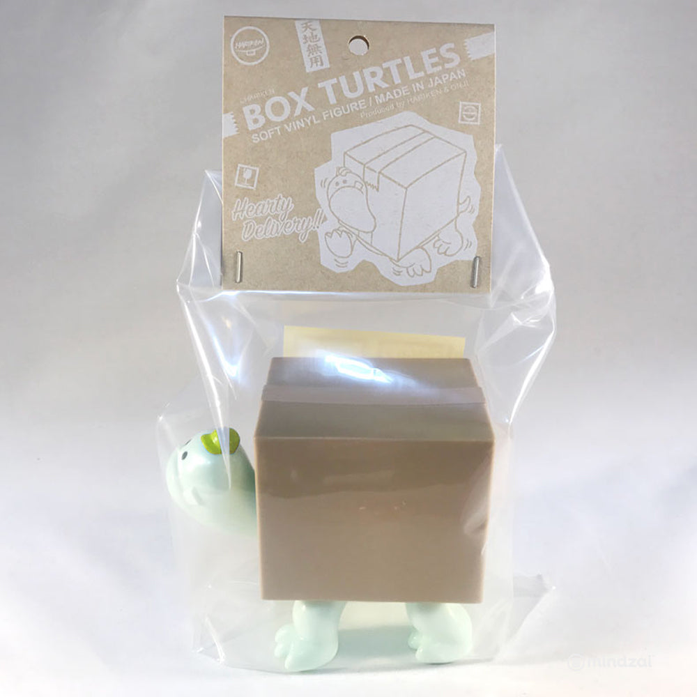 Box Turtles Yellow x Melon Sofubi Toy Figure by Hariken