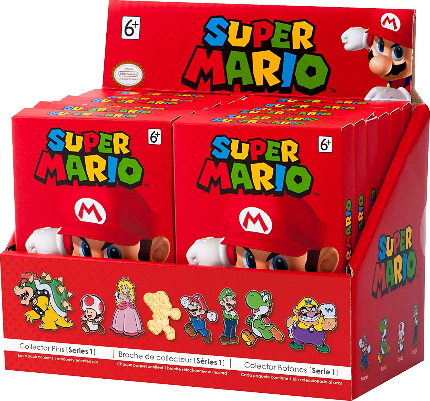 Super Mario Collector Blind Box Enamel Pins