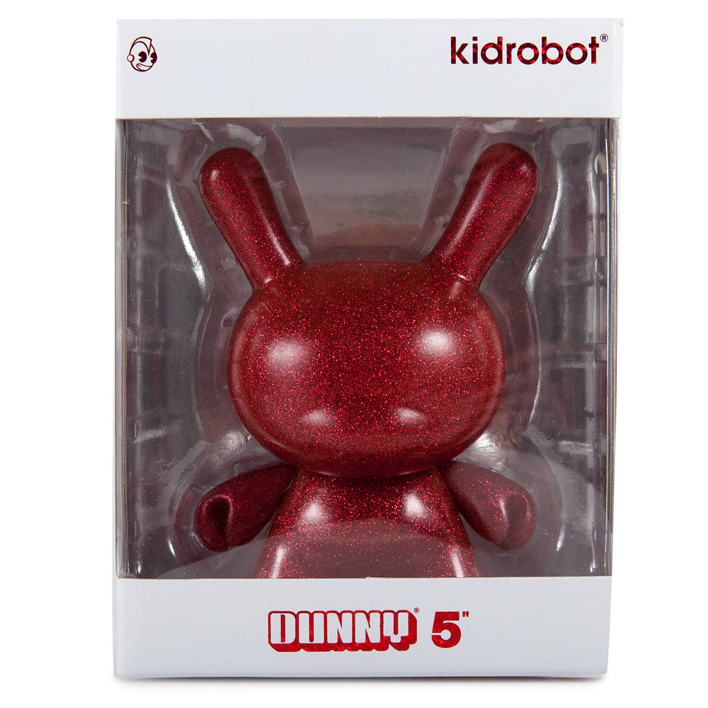 Red Chroma 5-inch Dunny by Kidrobot - Mindzai - 5