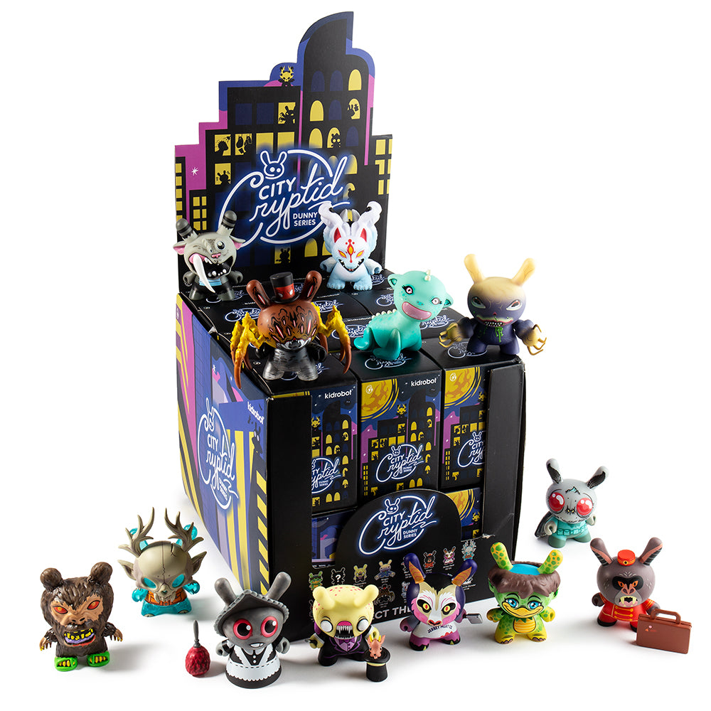 City Cryptid Blind Box Dunny Series by Kidrobot