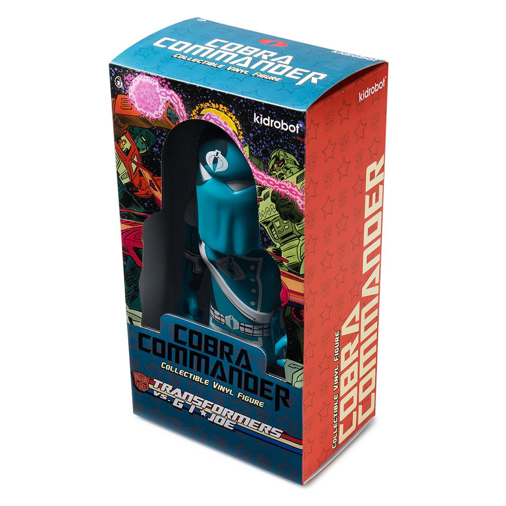 Transformers vs G.I.JOE Cobra Commander Art Toy Figure