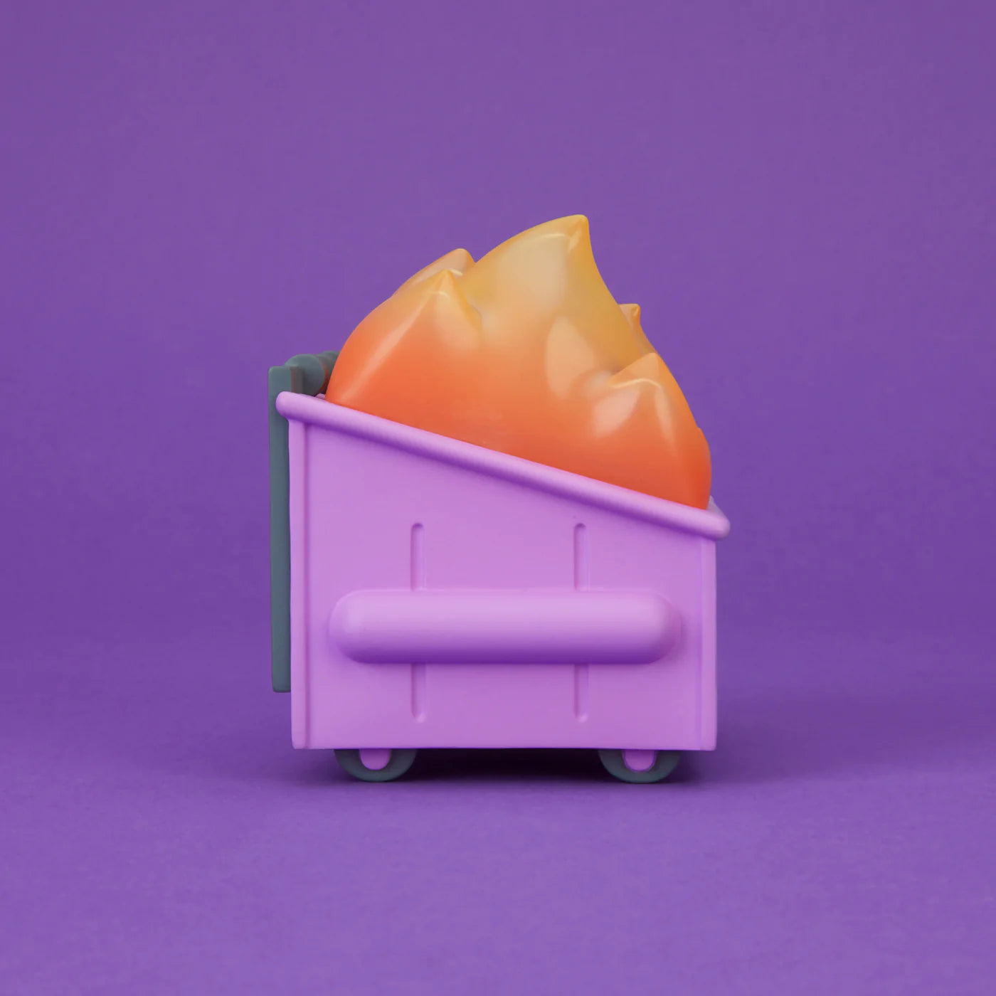 Dumpster Fire - Cough Syrup Purple Vinyl Figure