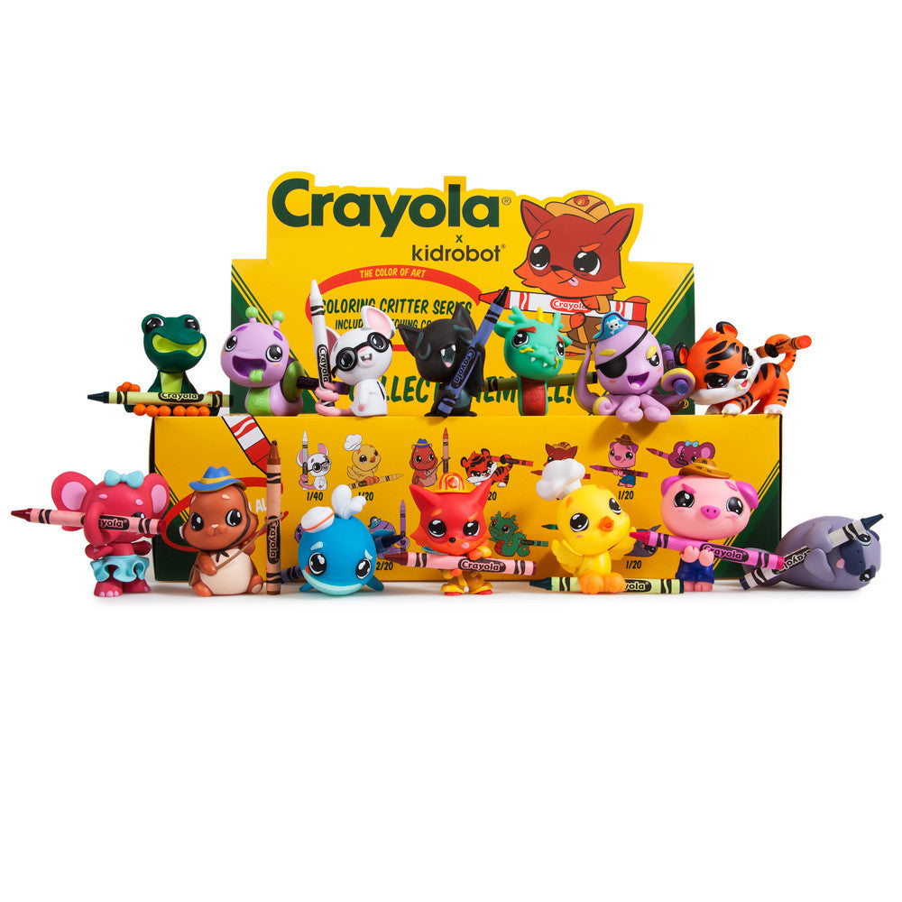 Crayola Critters Blind Box Mini Series by Kidrobot - Mindzai - 1