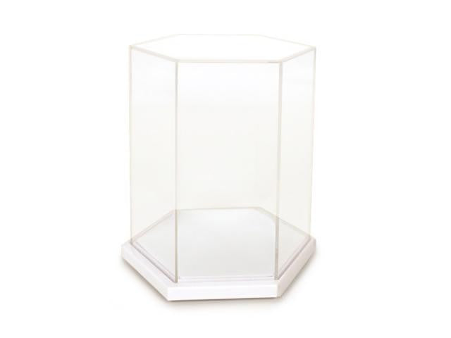 Hexagon Display Case White - Mindzai - 1