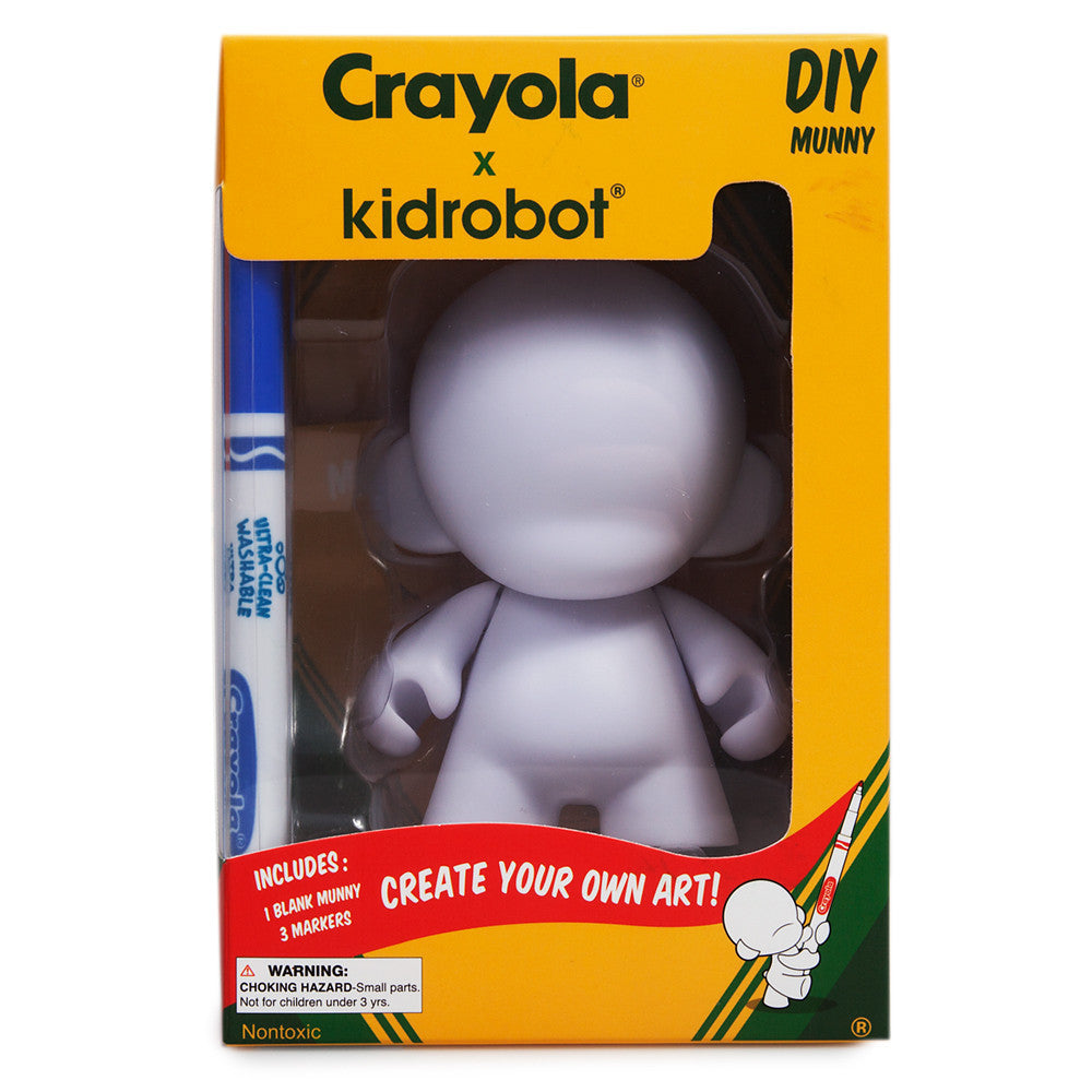DIY Munny 4-inch by Kidrobot x Crayola - Mindzai - 1
