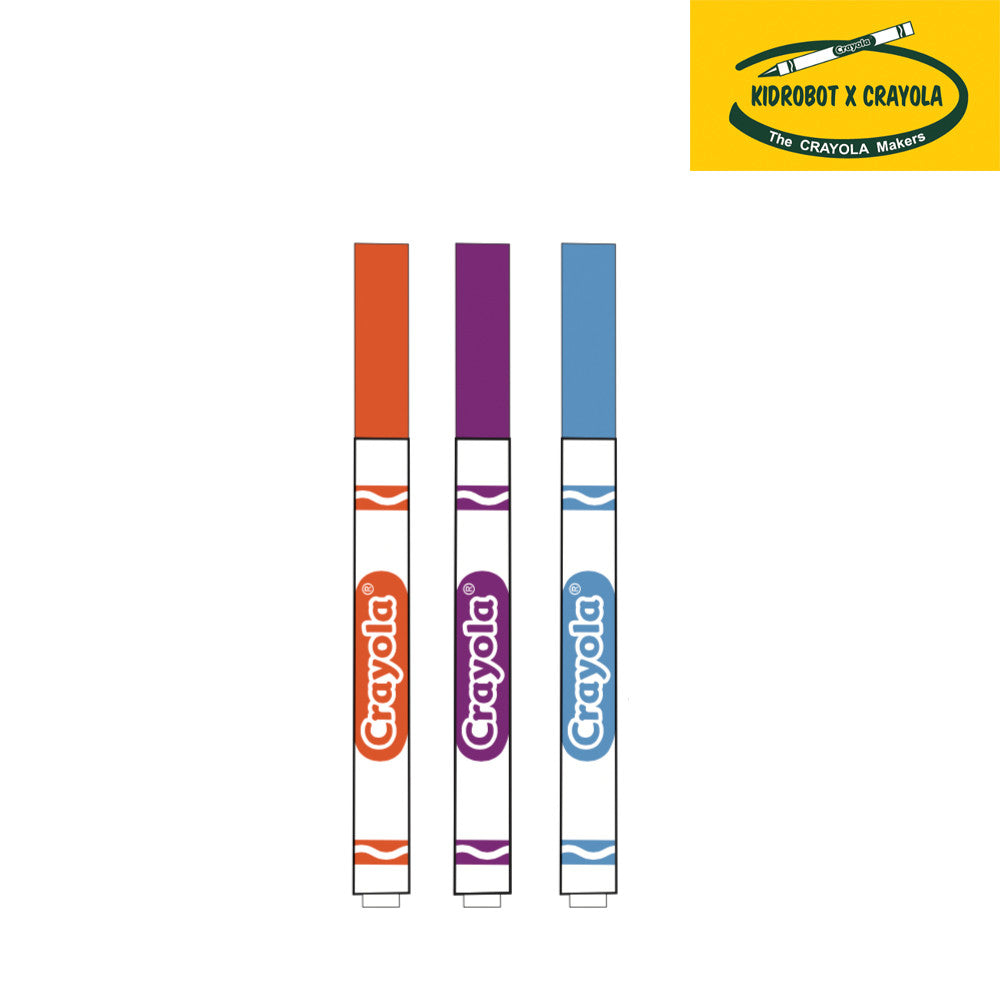 DIY Trikky 4-inch by Kidrobot x Crayola - Mindzai - 3