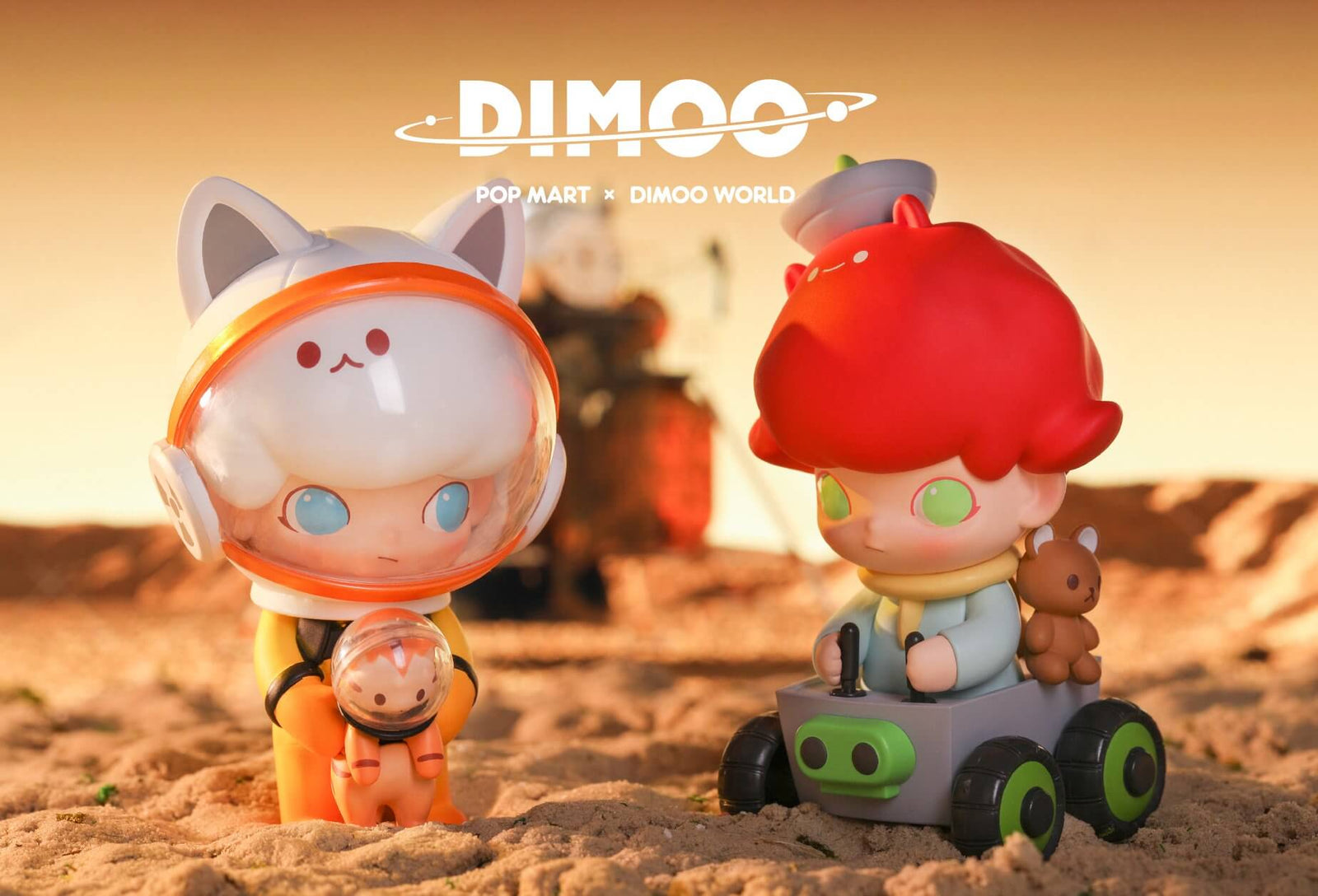 Dimoo Space Travel Blind Box Series by Ayan Tang x POP MART