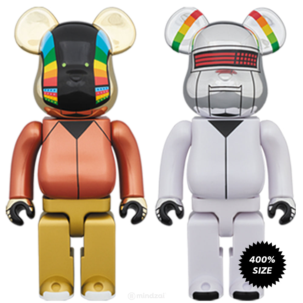 Daft Punk Discovery Tour Suit 400% Bearbrick Set by Medicom Toy