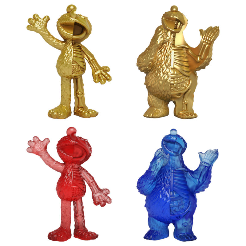 Hidden Dissectables Sesame Street Blind Box Series by Jason Freeny x Mighty Jaxx