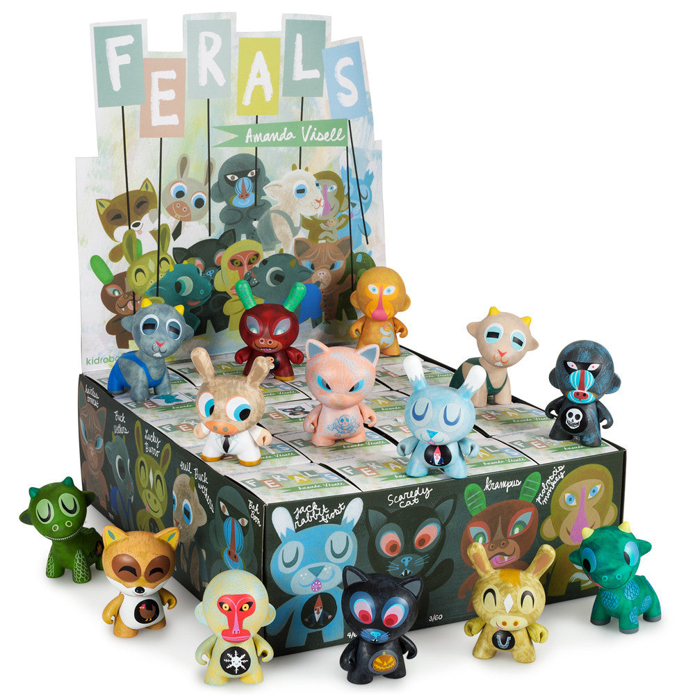 Ferals Mini Series by Amanda Visell x Kidrobot - Mindzai - 8