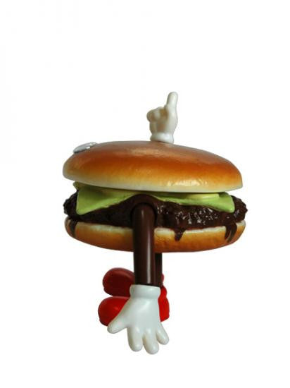 Teriyaki Burger Flavors Sofubi by Dune *Tokyo Treasures* - Mindzai - 2