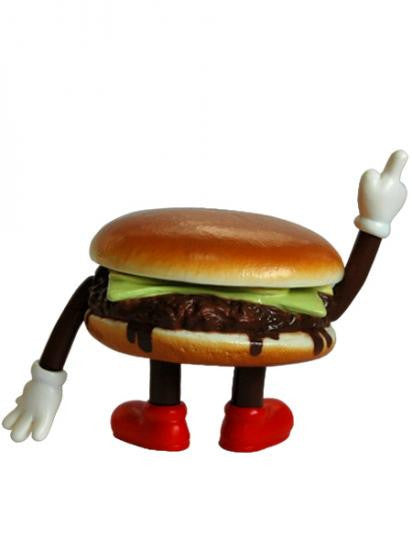 Teriyaki Burger Flavors Sofubi by Dune *Tokyo Treasures* - Mindzai - 3