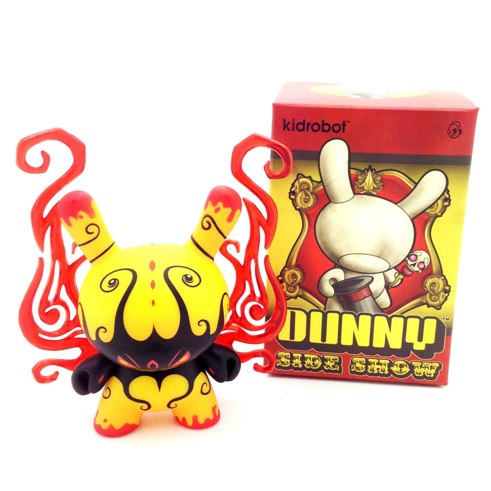 Side Show Dunny Series - Deeper Issues Yellow (Andrew Bell) - Mindzai - 3