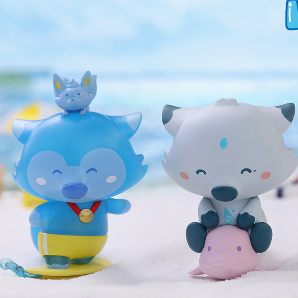 Goobi Lil Foxes Summer Blind Box Series by OKLuna x POP MART
