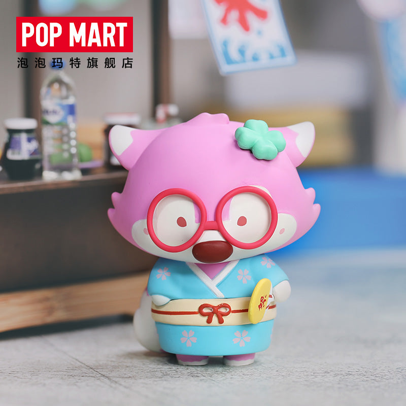 Goobi Lil Foxes Summer Blind Box Series by OKLuna x POP MART