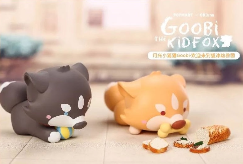 Goobi The Kid Fox Blind Box Series Toy by OKLuna x POP MART