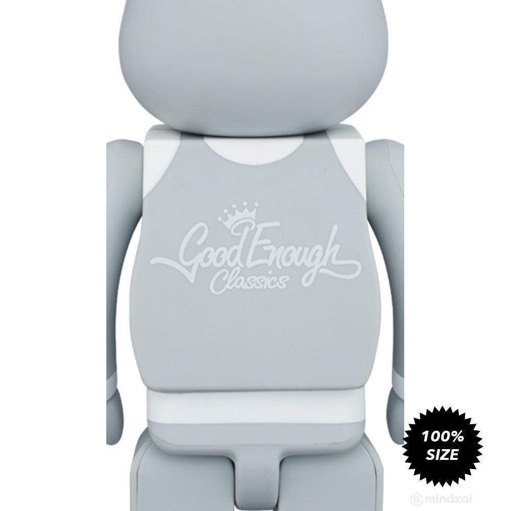 Good Enough x Medicom Toy "Classics" Grey 100% Bearbrick