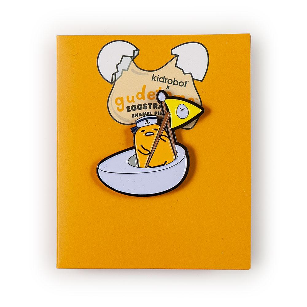 Gudetama Eggstra Lazy Enamel Pins Blind Box Series by Kidrobot x Sanrio