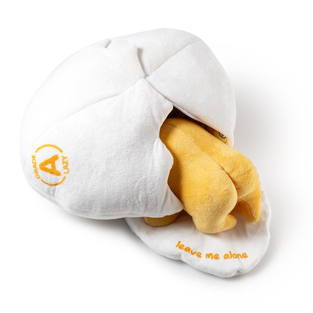 Gudetama The Lazy Egg Plush by Sanrio x Kidrobot