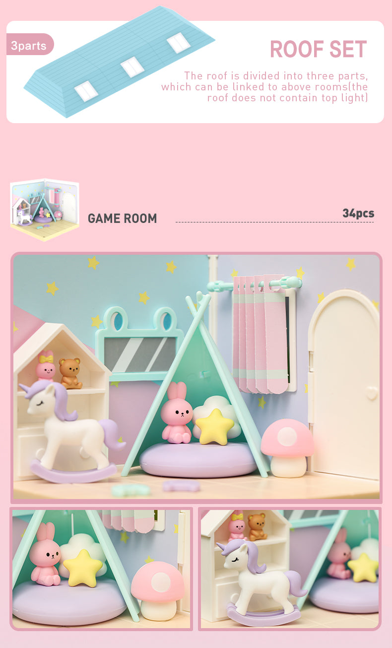 Sweet House Diorama Toy Sets by POP MART