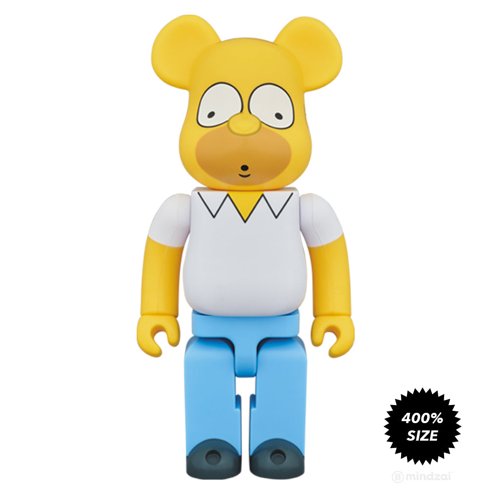 Homer Simpson 400% Bearbrick by The Simpsons x Medicom Toy