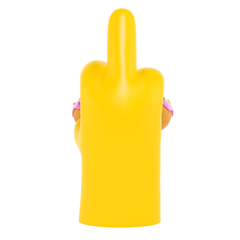 I Donut Care by Abell Octovan x Mighty Jaxx