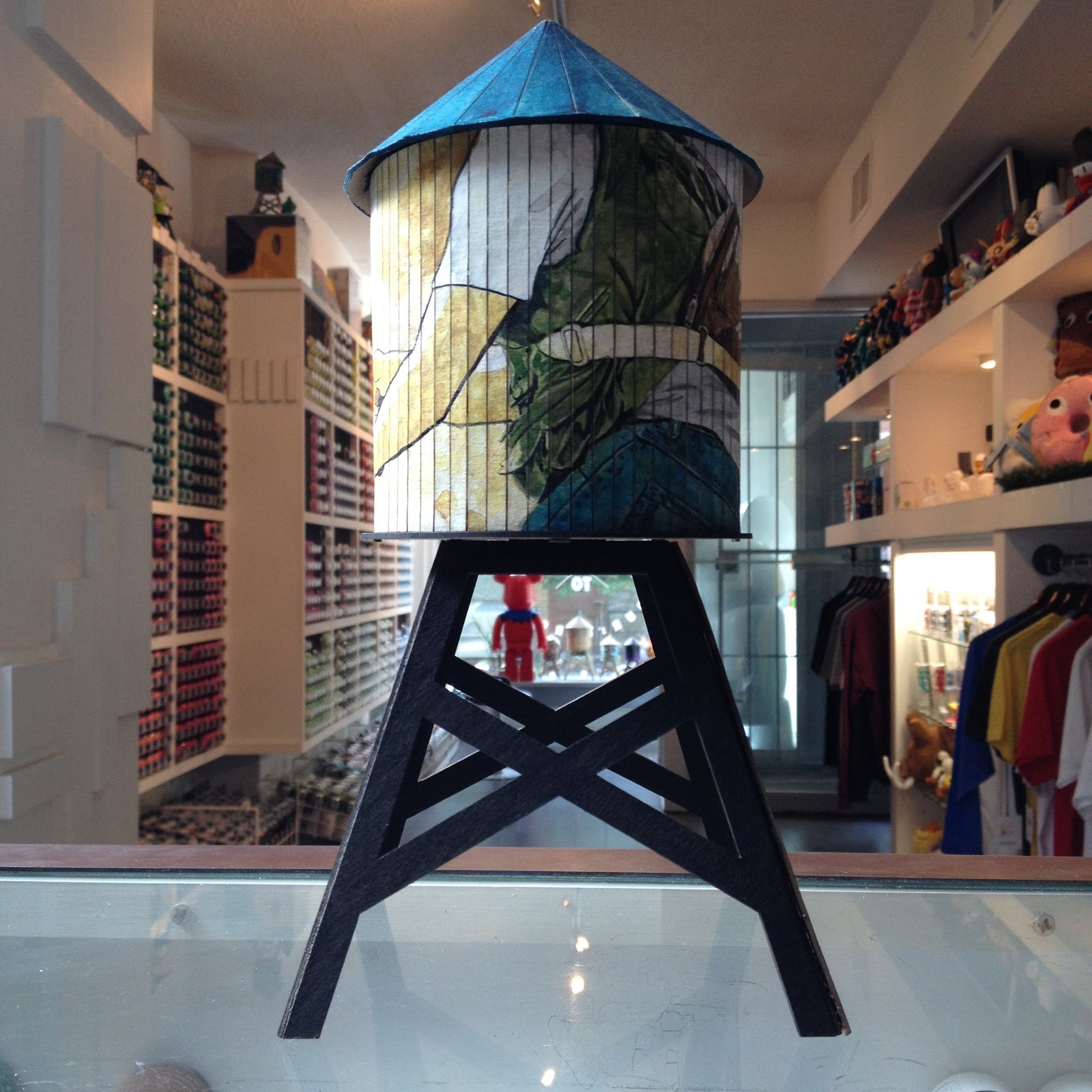 Lou Pimentel Time Flies Custom Boundless Brooklyn Water Tower - Mindzai - 1