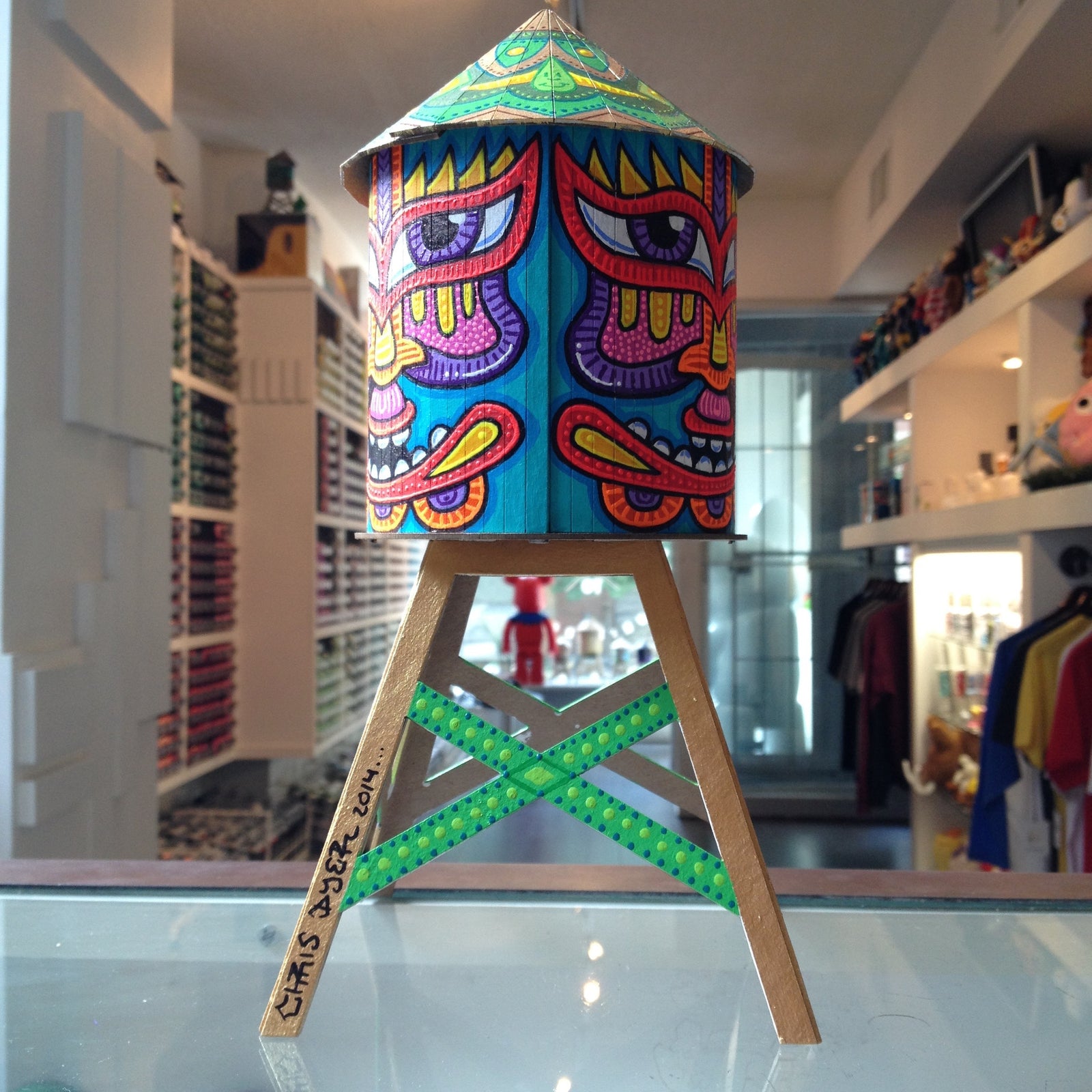 Chris Dyer Custom Boundless Brooklyn Water Tower - Mindzai - 2