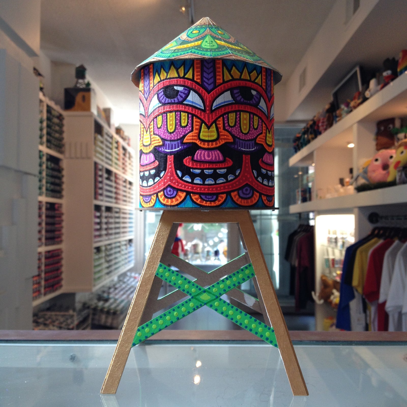 Chris Dyer Custom Boundless Brooklyn Water Tower - Mindzai - 4
