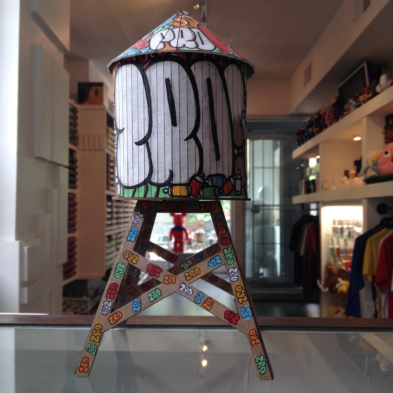 Zero Productivity Custom Boundless Brooklyn Water Tower - Mindzai - 1