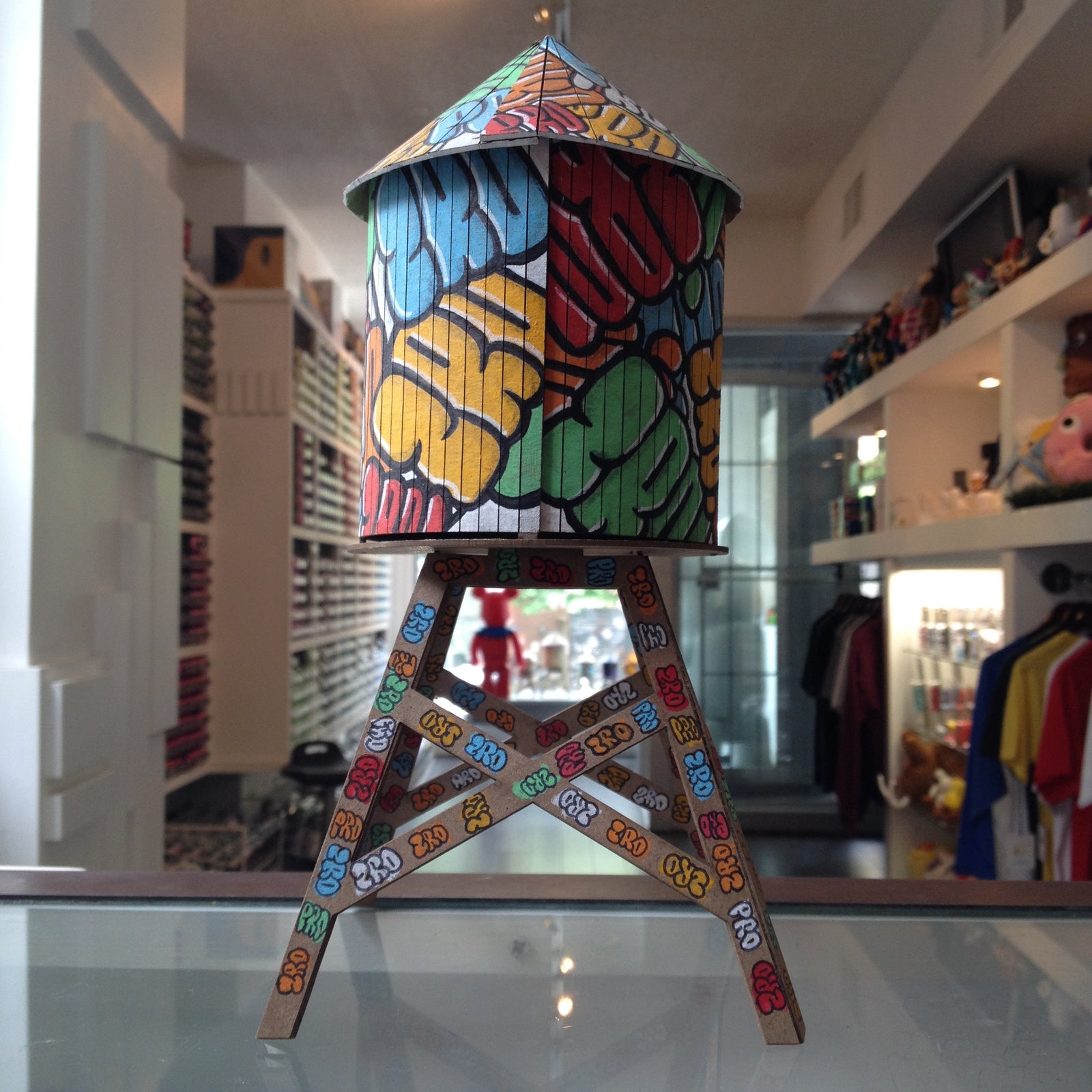 Zero Productivity Custom Boundless Brooklyn Water Tower - Mindzai - 3