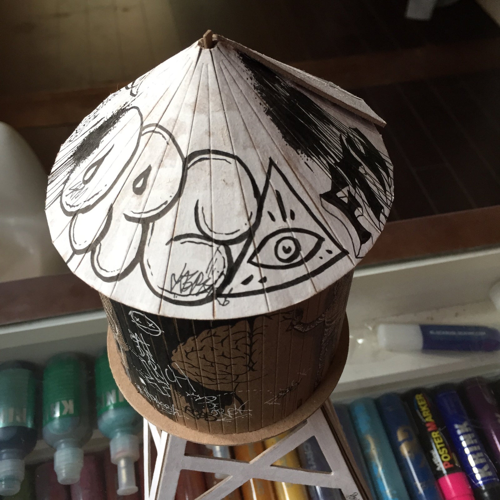 Paul Jackson Custom Boundless Brooklyn Water Tower - Mindzai - 9