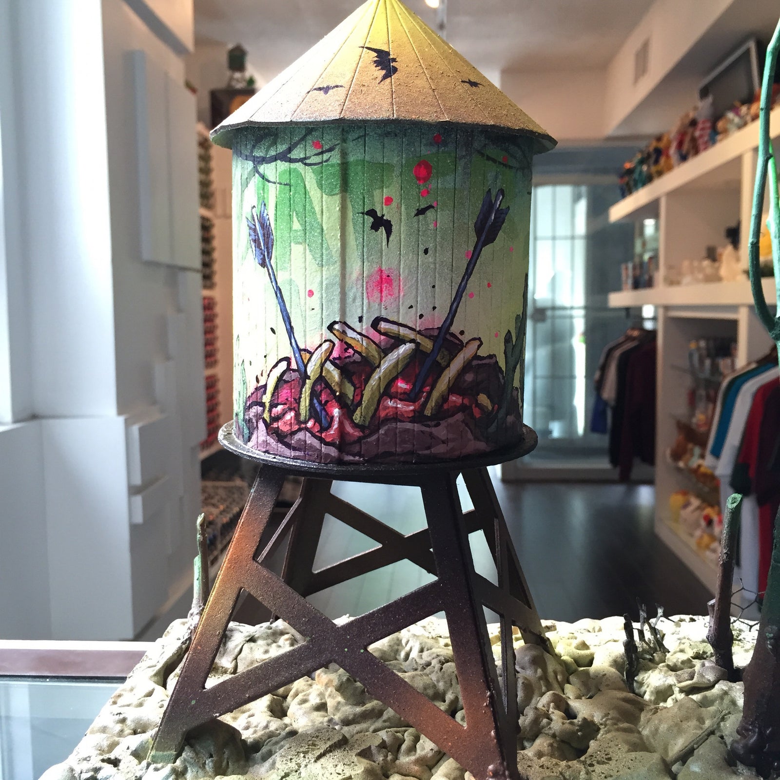 Bruno Smoky Custom Boundless Brooklyn Water Tower - Mindzai - 4